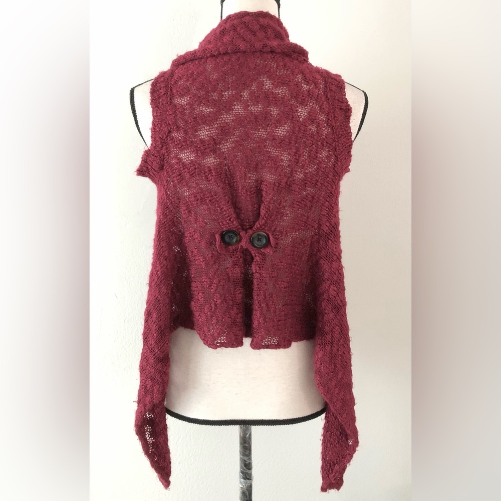 Decree Open-Front Knit Vest
